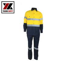 Full Sleeve Michanic Work Fireproof Hivis Suit Workwear